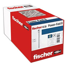 PowerFast II CTP 5.0 x 70, Chipboard Screw (200 Pieces) with Partial Thread, Countersunk Screw with Inner Star, Screw for Woodworking, Reduces