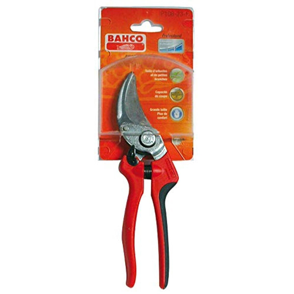 P108-23-F Bypass Secateurs, Multi-Colour, 230 mm