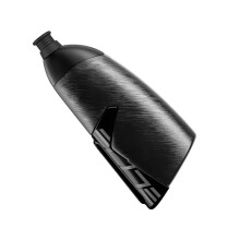 Elite Crono CX Jaula de Carbono y Botella Aero de 500ml - Kit de Hidratación Aerodinámico UCI