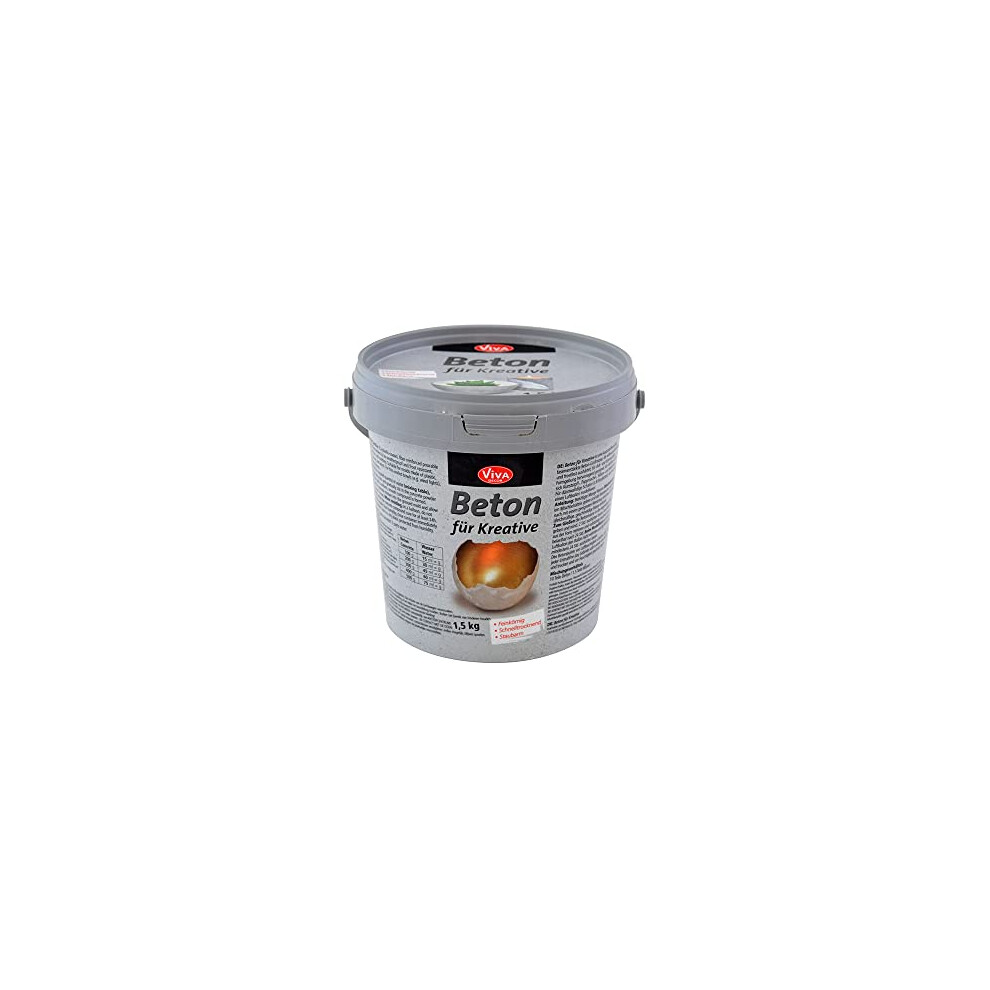 Vd940400098 Concrete For Creatives, Grey, 1.5 Kg 4042972115227