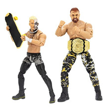 Pack Rivals All Elite Wrestling Unrivaled Collection - Figurines Darby Allin et Jon Moxley avec accessoires - Exclusivit   Amazon