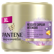 Hair Mask For Dry Damaged Hair, Intense Hair Rescue, Helps Repair Intensely Dry, Damaged Hair, Biotin And Hydrolyzed Silk Protein, Leaves Hair Silky