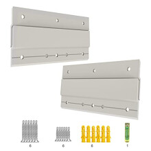 Z-Clamps, Used to Hang French Splint Picture Hanger Hardware kit, Wall Bracket Interlocking Wall Bracket Hardware kit, Used to Hang Mirrors, Panels,