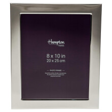 WOBURN 8x10 (20x25cm) Silver Picture Photo Frame Glass WA7480