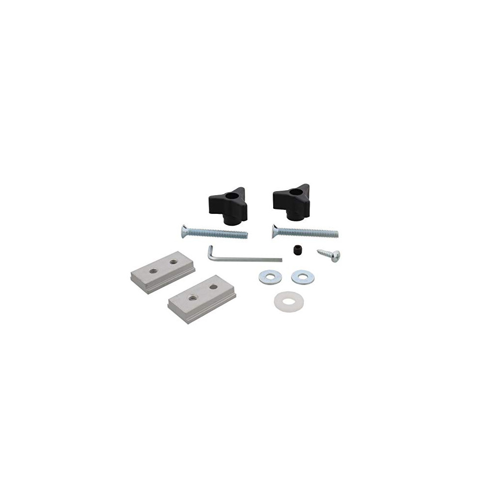 12 Pc Miter Slot Fixture Jig Kit For T Track Featherboard Stop For Table Saw, Router Disc, Sander Jig 5056437765581