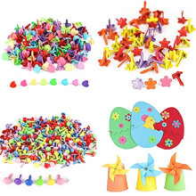 300 Pieces Split Pins, Metal Brad, Color Paper Fasteners, Fasteners Mini Brads, DIY Scrapbooking Paper Fasteners, 3 Specifications, Used for Paper