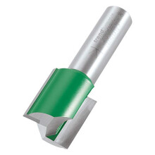 CraftPro Straight Two Flute Router Cutter Bit, 1/2 Inch Shank, 22mm Cut Diameter & 25mm Cut Length, Tungsten Carbide Tipped, C031CX1/2TC