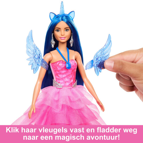 Barbie Barbie Saphir Puppe Mit Einhorn 2