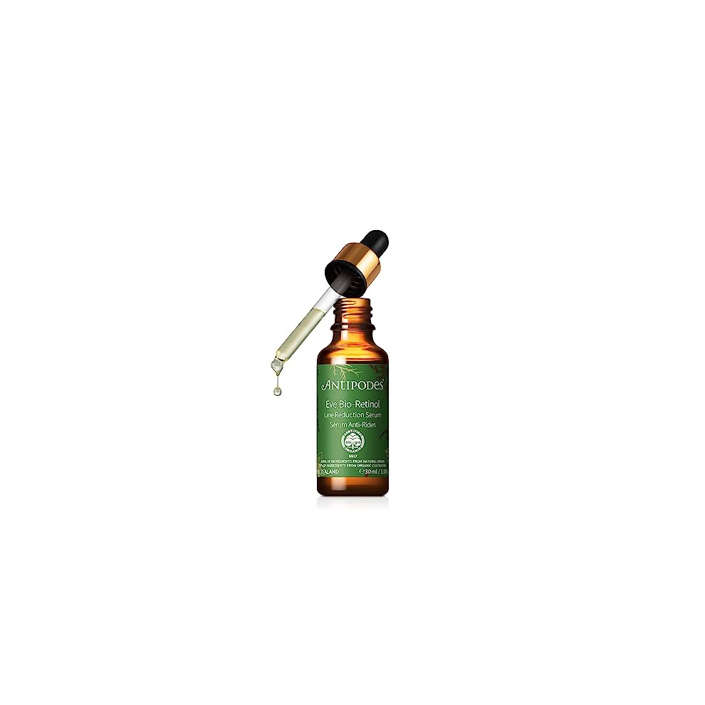 Antipodes Eve Bio-Retinol Line Reduction Serum Â Vitamin A Serum Â Collagen Serum With Cacay Oil & Bakuchiol Â All Skin Types Â 30Ml