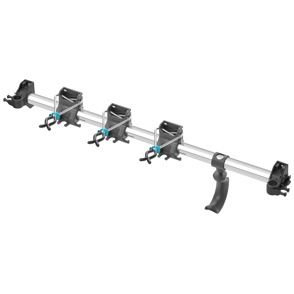 Tool Rack Plus: Wall-mounted rack for home and garden tools, 78 cm wide, 60 kg maximum weight, space-saving, can be equipped and expanded as