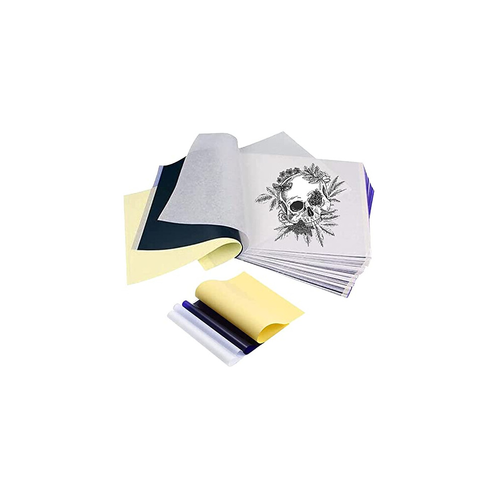 Unihuby Tattoo Transfer Paper, 30Pcs Tattoo Stencil Paper 4 Layers 8" X 12" A4 Size Tattoo Paper Stencil Paper Thermal Tracing Paper For Tattoo