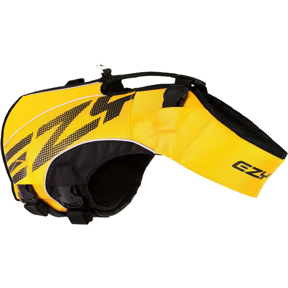 X2 Boost Life Jacket | Boating, Dog Friendly, Paddle Board, Superior Buoyancy, Rescue Handle, Lifejacket (Large, Yellow)