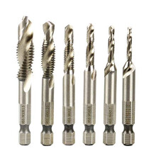 - Hand Tap Hex Shank HSS Screw Spiral Point Thread Metric Plug Drill Bits M3 M4 M5 M6 M8 M10 6pcs/Set Hand Tools, 1/4" Hex Shank HSS Metric Right Hand