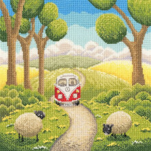 Bothy Threads Cross Stitch Kit - Road Trip