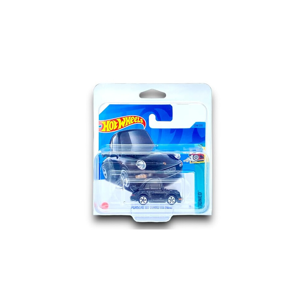Porsche 911 Turbo 3.6 (964) (Black) 5/5 Tooned - 2023-234/250 (Short Card) - COMES IN A KLAS CAR KEEPER SHORT CARD PROTECTOR CASE - HKG69-image-OPC-PDVMC6V-NEW