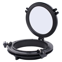 Black Porthole 10'' Opening Window Port Hole Portlight Hatch for Boat Yacht RV Industry