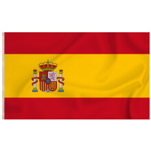 Spain Flag Spanish Flag European Flags 5ft x 3ft with Eyelets