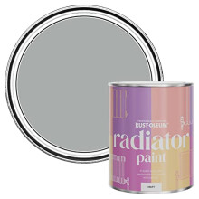 Light Grey Heat Resistant Radiator Paint in Matt Finish - Dove 750ml (SHDRCT1133)