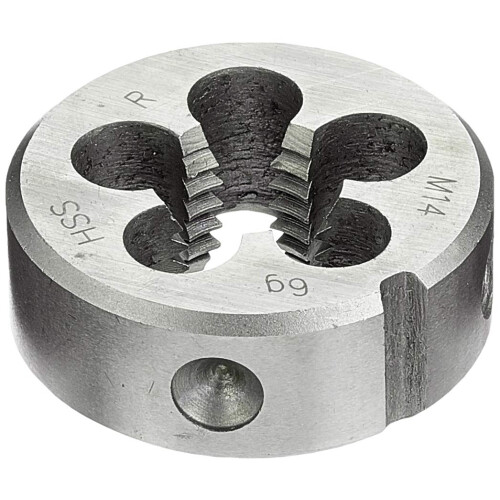 Terrax by Ruko Threading Die DIN 22568 Polished M14