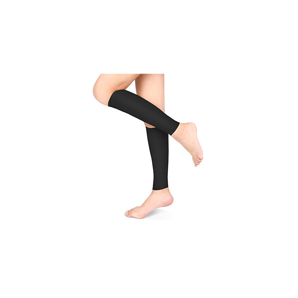 Yosoo Health Gear Graduated Calf Compression Sleeves, Medical Footless Compression Socks Men Women Shin Splints Leg Brace 20-30Mmhg With Graduated Pressure For Swelling