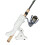 5009W4 Heavy-Duty Adjustable Rod Holder with Combo Mount, White Finish 4