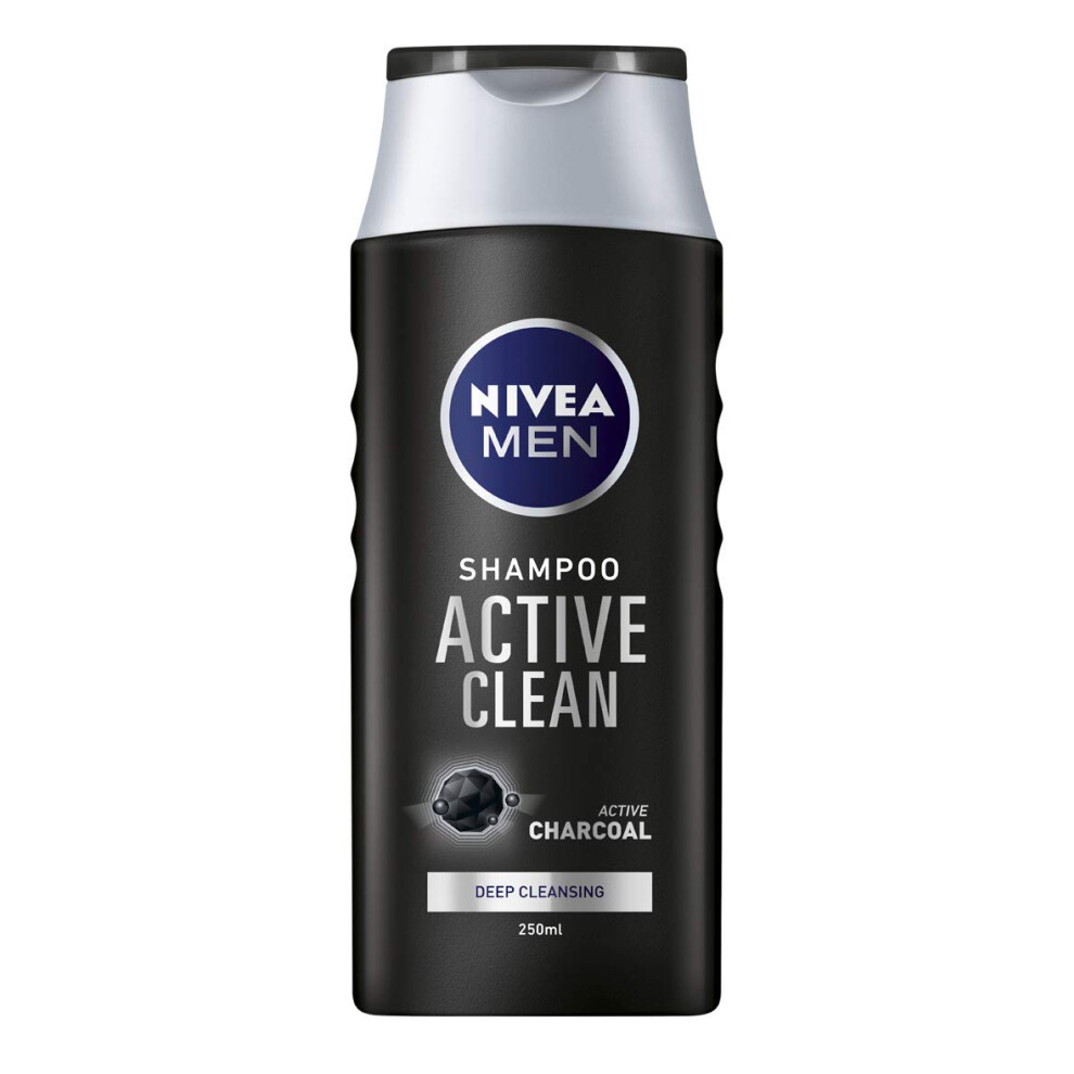 Nivea Men Active Clean Shampoo, 250 Ml