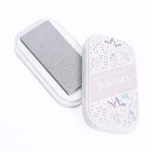 Metallic Pigment Ink Pad, Washable Finger Ink Pads, Shimmer Scrapbook Craft Ink Pads for Rubber Stamps, Card Making, Paper Wood Fabric, 3.7 x 2.1"