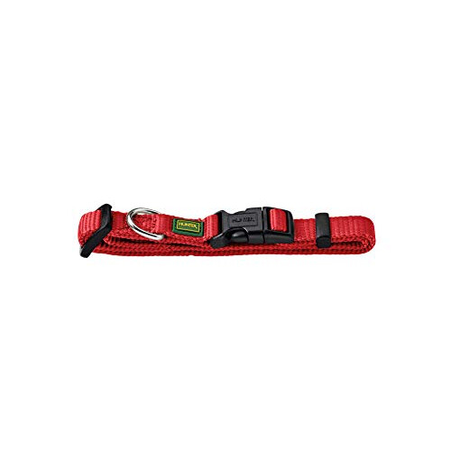 Hunter Collar Vario Basic extra wide, XS/15 Nylon, red