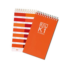 K1 Colour Chart, 213 Colours in Gloss Finish, 1 Booklet, 3 Languages