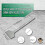 SDS Plus Chisel 250mm x 75mm Bent Flat Chisel Tile Chisel for Ceramic & Floor Tiles 2