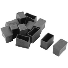 15x30mm Rubber Chair Leg Caps Feet Tips Rectangular Furniture Table Covers Floor Protectors 12pcs