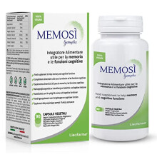 Memosì Lycomplex Supplement to Support Memory, Cognitive Function and to Help Concentration 90cps