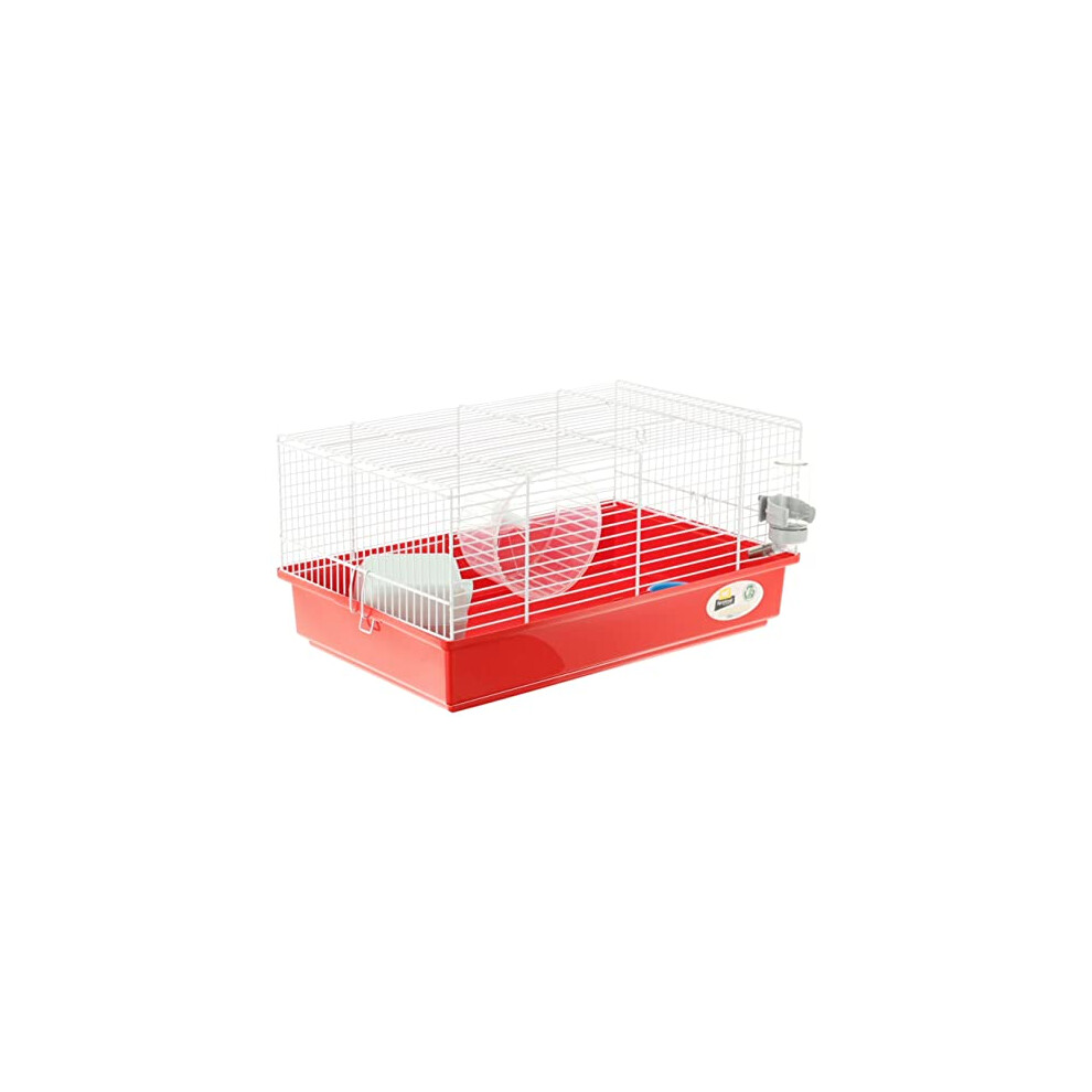 Hamster Cage CRICETI 9 Plastc Small Pet Cage Accessories Included, Cage for Hamster, 46 x 29,5 x h 23 cm.