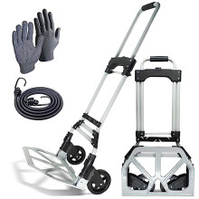 Trolley on Wheels, Trolly, Sack Truck, Folding Trolley, Sack Barrows, Foldable Trolley on Wheels Heavy Duty, Sack Trolley, Hand Truck, Folding Trolley