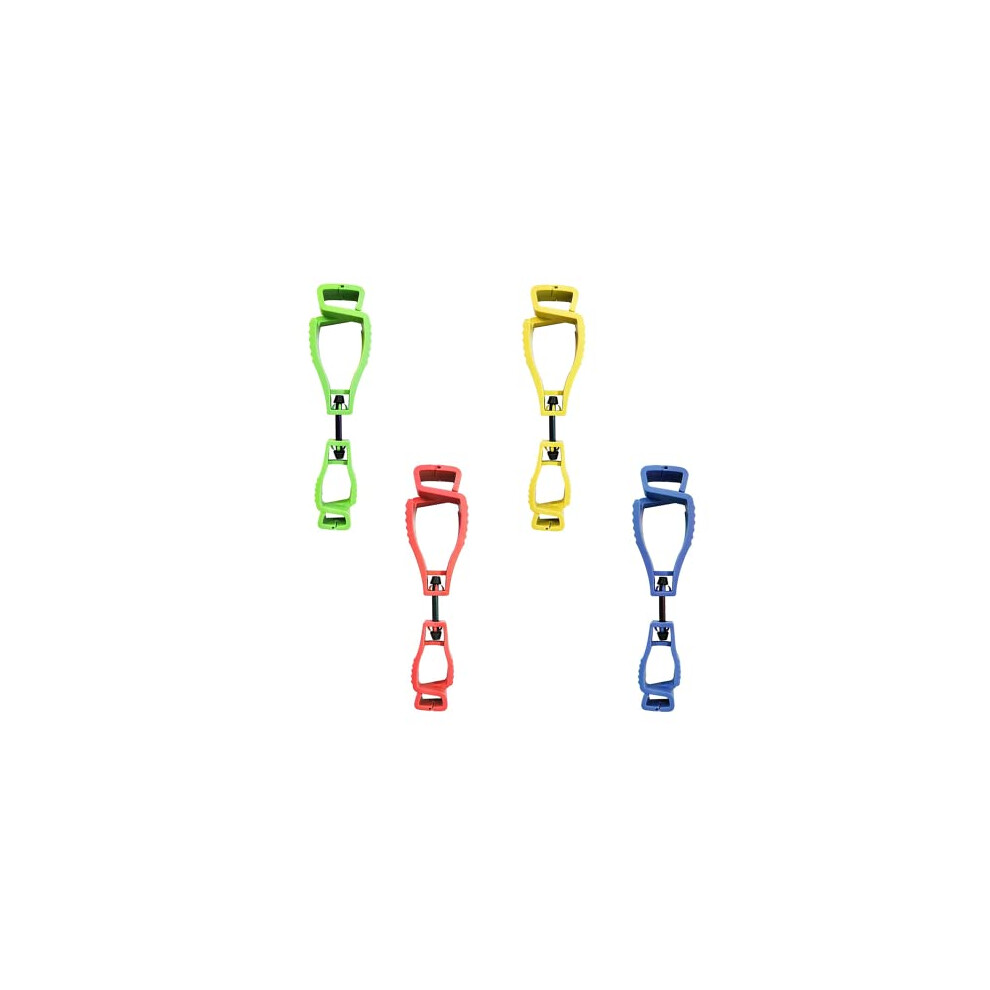 4 Pcs Glove Clips Glove Clamp Grabber Holder Work Gloves Clips Glove Clip Holder Hanger Towels Glove Holder For Labor Workers Firefighters 616943880342