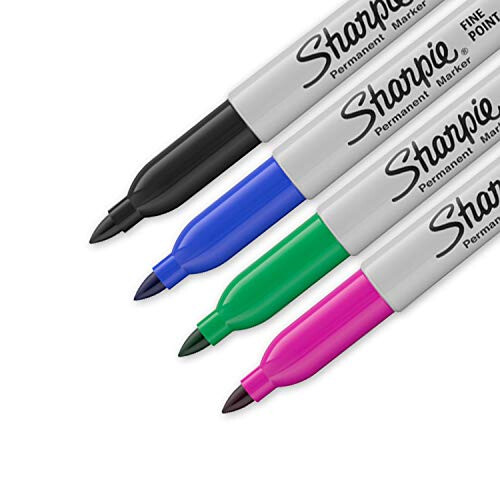 Sharpie Permanent Marker & Paper Mate Flair Felt Tip Pen Kit | Assorted Colours | 16 Count 2