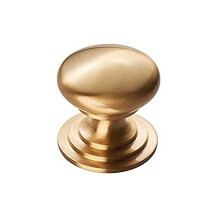 M47 M47BSB FTD Victorian KNOB 32MM, Satin Brass