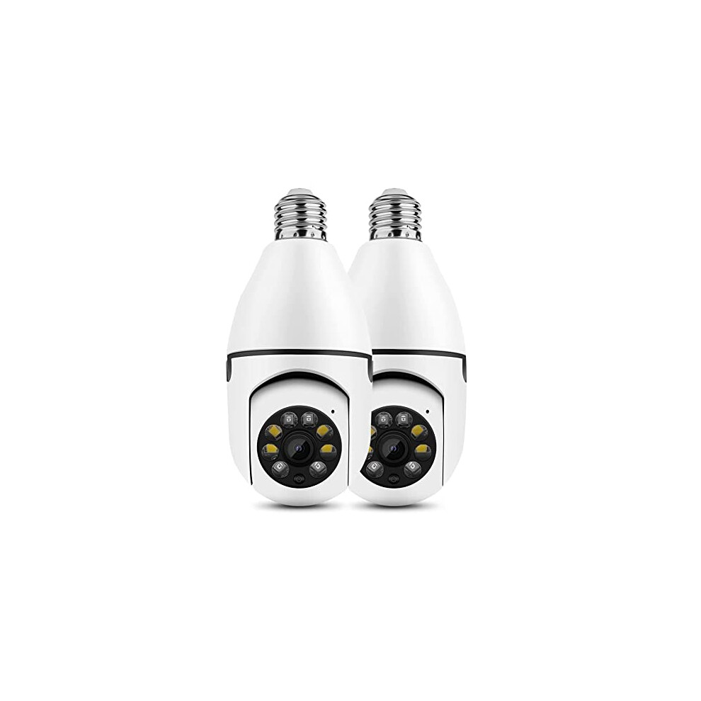 2.4G WiFi Light Socket Security Cameras Wireless Light Bulb Security Camera Full HD 1080P Wireless Security Camera