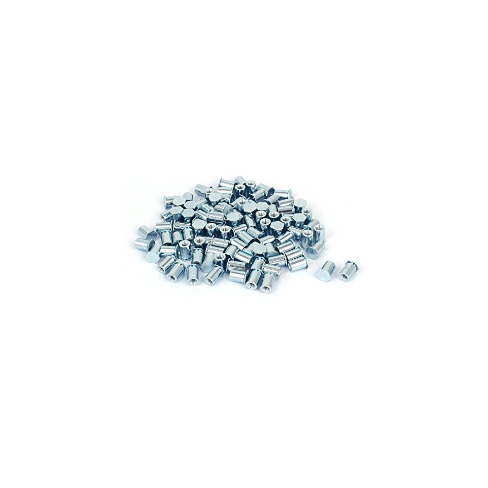 Photos - Other for Repair M3x8mm Hex Head Zinc Plated Carbon Steel Blind Self Clinching Standoff 100pcs