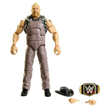 Figurita de Acción Mattel WWE Brock Lesnar Elite, Articulación Deluxe & Detalle Realista, 6 pulgadas