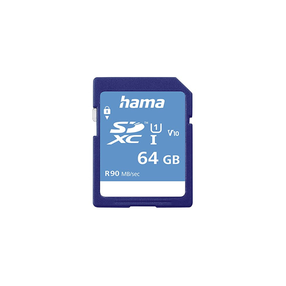 Hama 00124136 memory card 64 GB SDXC UHS-I Class 10