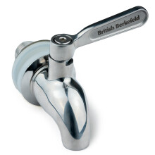 Replacement Gravity Tap for British Berkefeld Stainless Steel Gravity Drinking Water Filter Housing Fits Other Gravity Filter Systems Too (Metallic