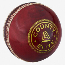 County Elite Cricket Ball 4.75oz, Red, Youths