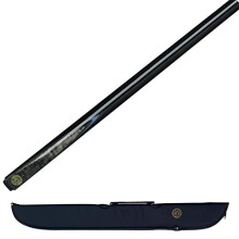 2 Piece North American Ash Snooker Cue- 145cm- 9.5mm tip with soft case