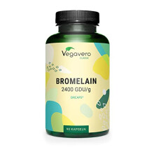 Bromelain 650mg | High Strength - 2400 GDU/g | Gastro-Resistant DrCaps | NO Additives, Lab-Tested | Pure Pineapple Enzyme | 90 Capsules | Vegan