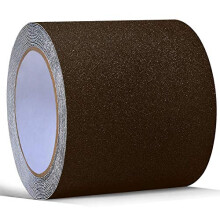 Anti Slip Tape Brown High Traction Safety Track Tape, Non Slip Tape for Indoor and Outdoor Steps, Ramps, Walkways, and Decks - Heavy Duty Brown