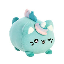 Aurora, 14290, Tasty Peach Moon Blossom Meowchi, 7In, Eco-friendly soft toy, Aqua