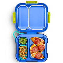 ZK311-BL Bento Boxes, Plastic, Neat Bento, Blue