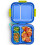 Zoku ZK311-BL Bento Boxes, Plastic, Neat Bento, Blue 1