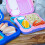 Zoku ZK311-BL Bento Boxes, Plastic, Neat Bento, Blue 6